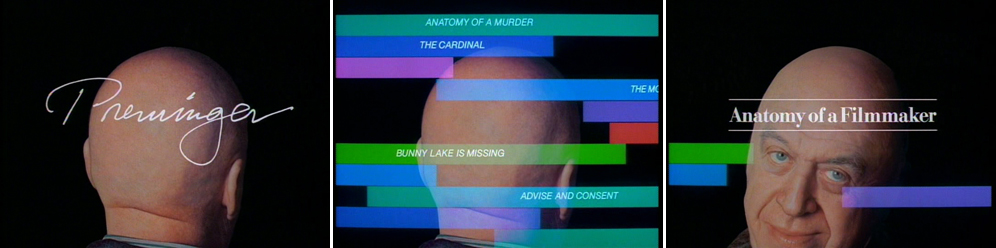 Saul Bass Preminger: Anatomy of a Filmmaker 1991 title sequence Saul Bass Preminger: Anatomy of a Filmmaker 1991 title sequence